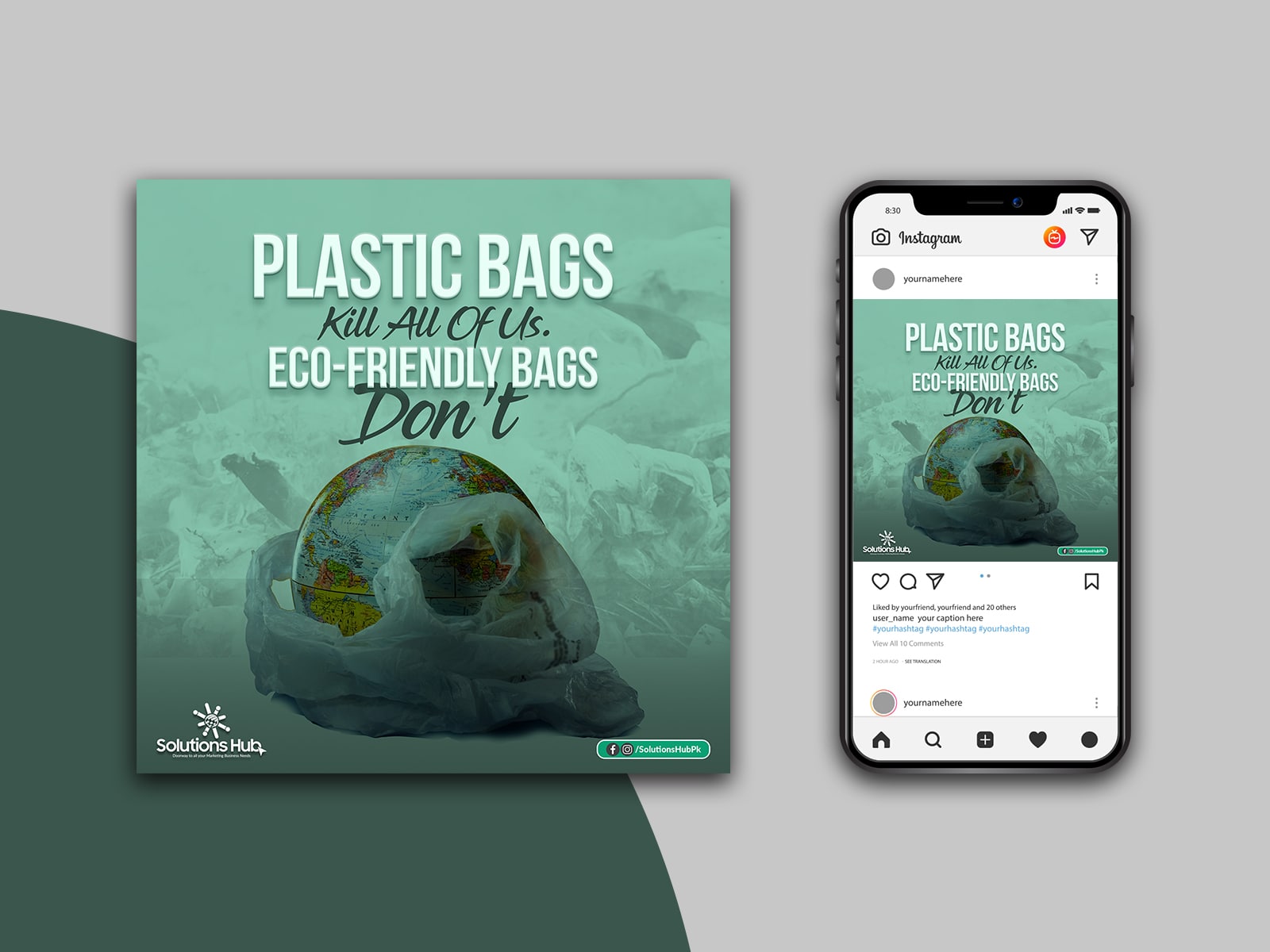Creative Marketing Post Design for Chicago Brands