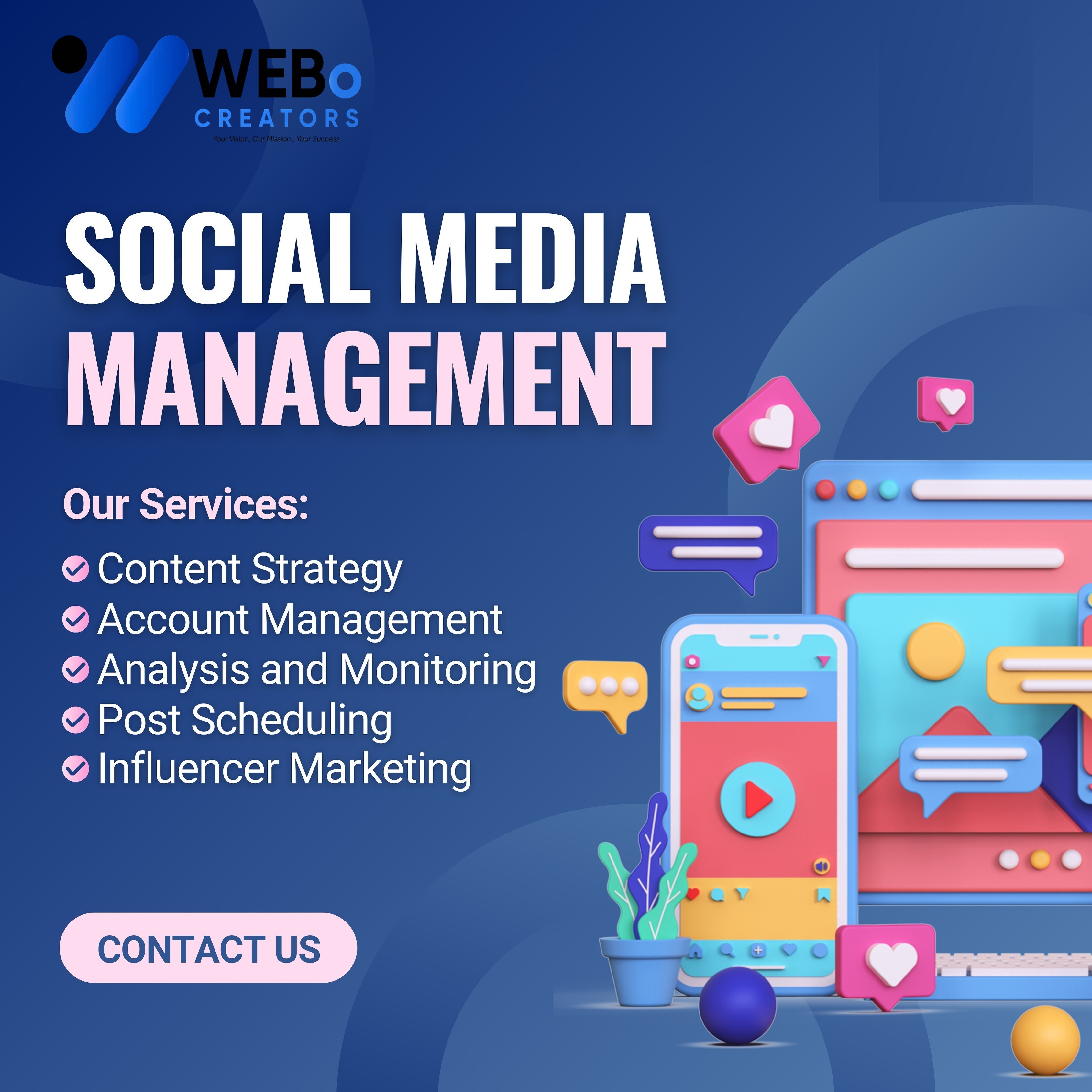 Social Media Management Services, Marketing & Optimization Company in Chicago