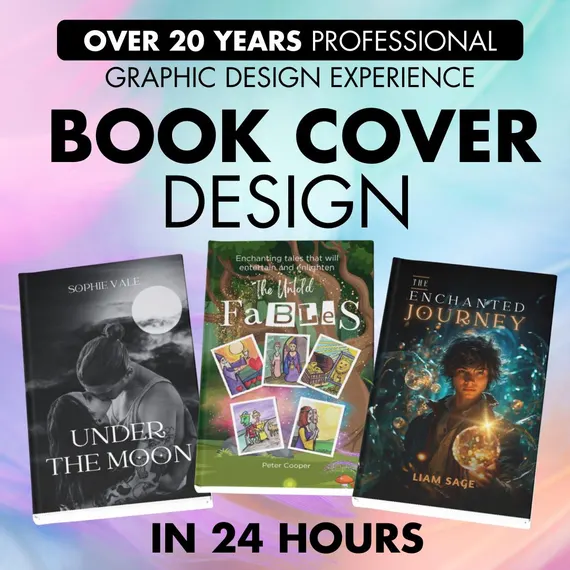 Book cover design Services in Chicago 2026 for authors and publishers