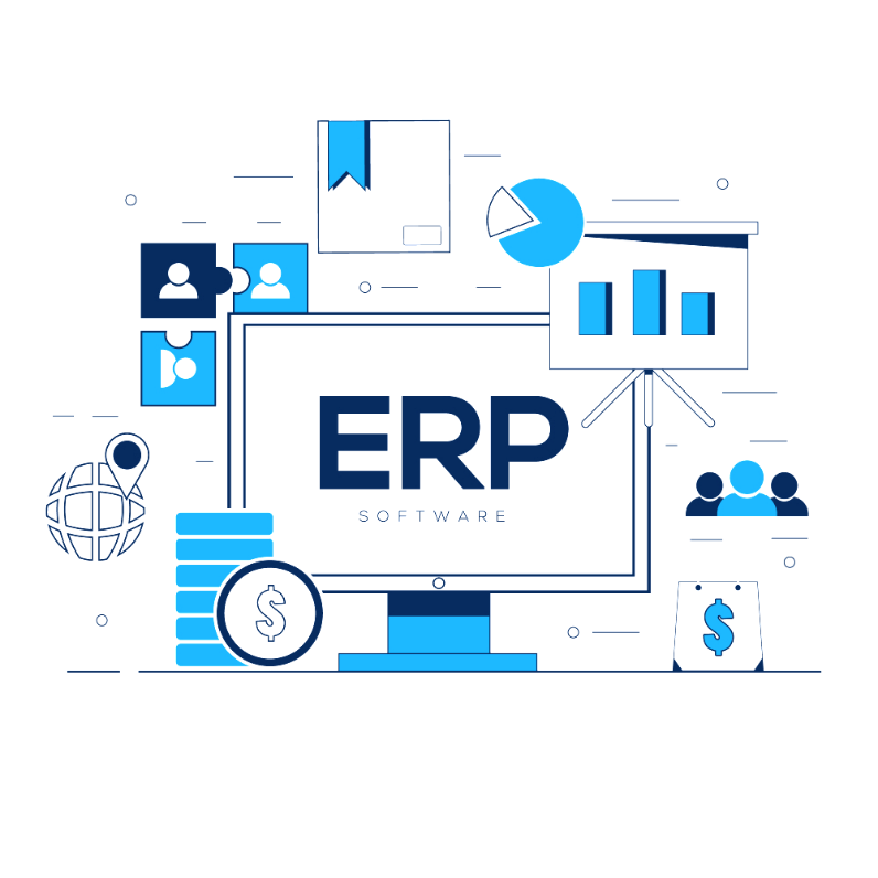 ERP Software in Chicago 2026 - Smart Business Management System Dashboard
