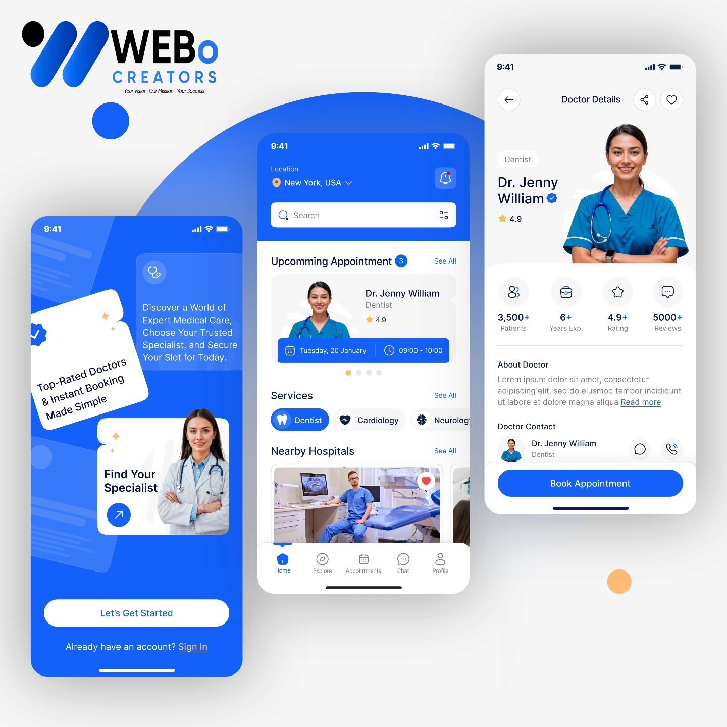 iOS App UI/UX Design | Custom iPhone & iPad Interface Design Chicago 2026 - Mobile App Design