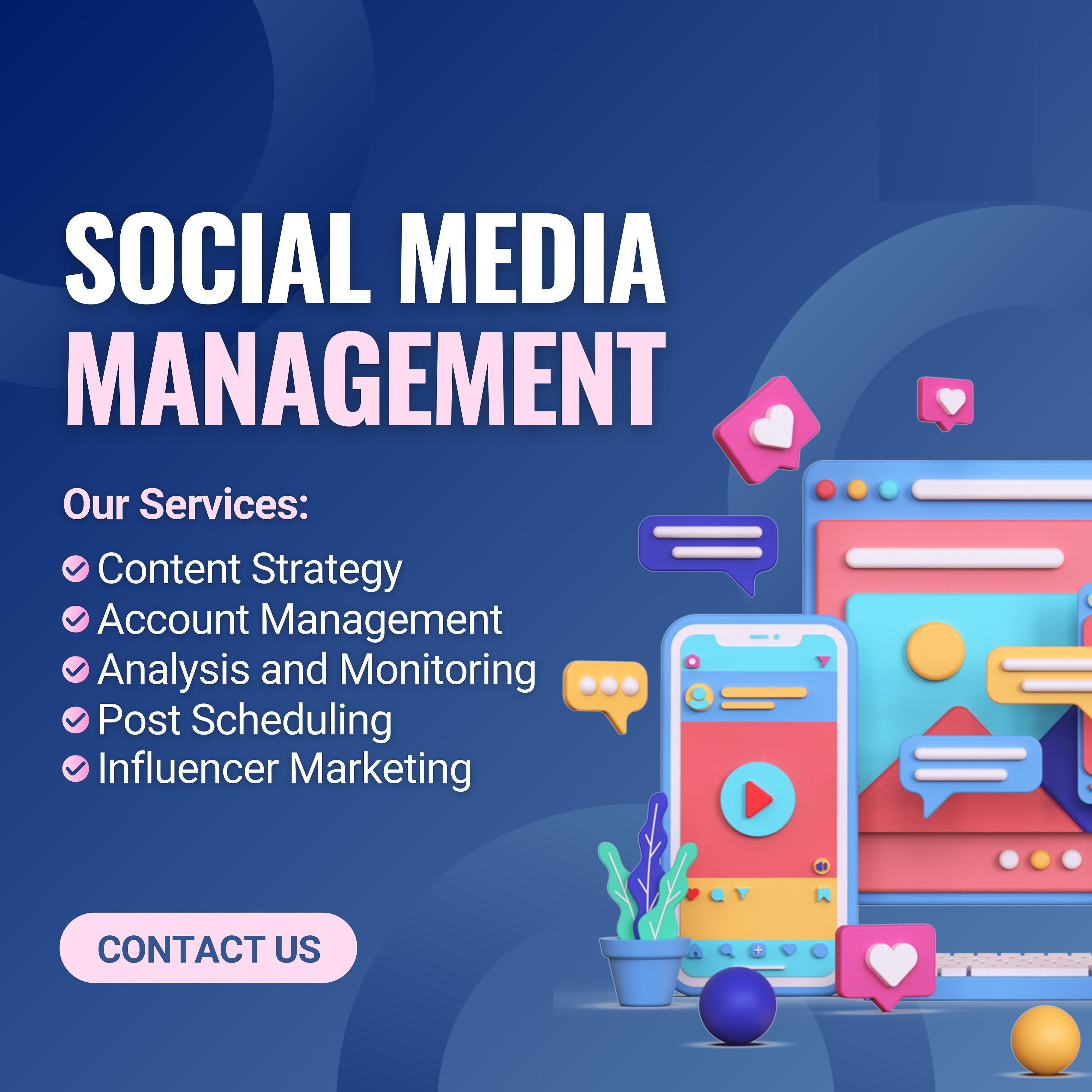 Best Social Media Design Service | Top Social Media Post Design in Chicago