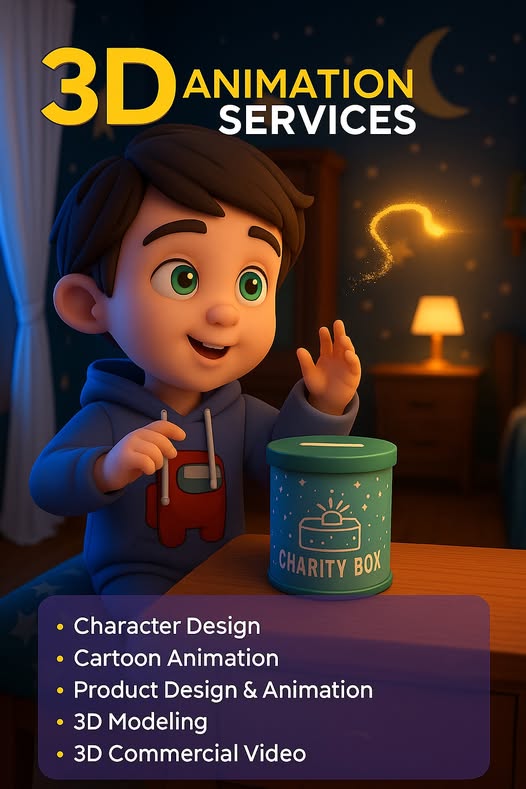 Motion Graphics Services - 3D Animation Studio Agency in Chicago